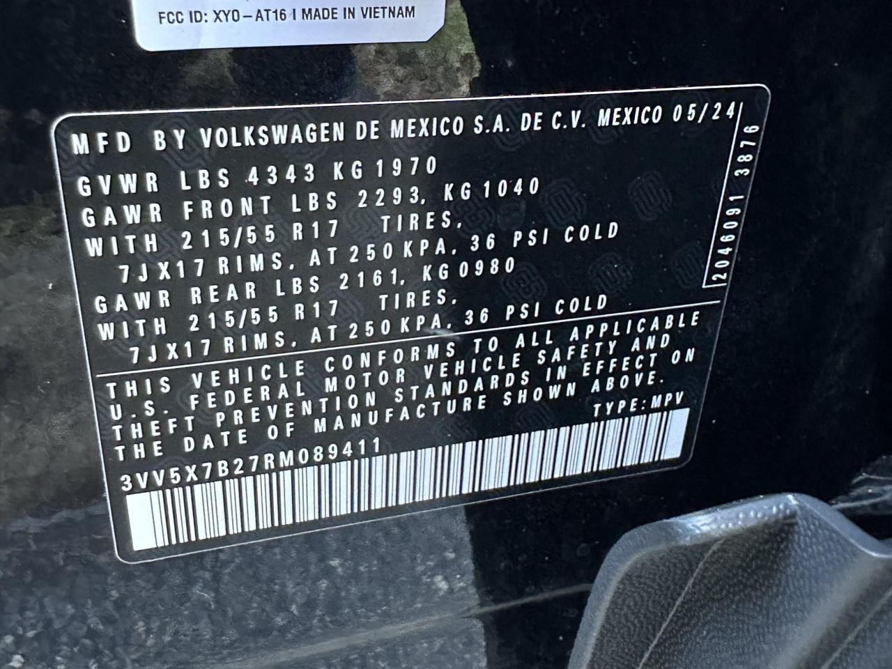 Volkswagen Taos S FWD 2024