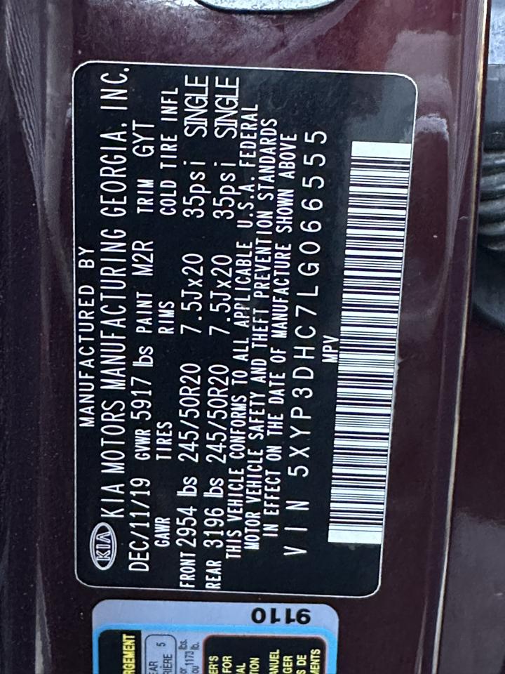 Kia Telluride EX AWD 2020