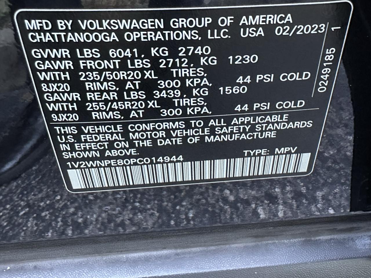 Volkswagen ID.4 Pro S AWD w/SK On Battery 2023