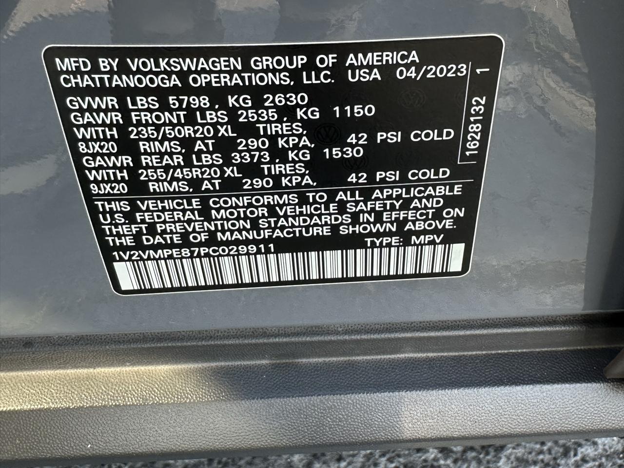 Volkswagen ID.4 Pro S RWD w/LG Battery 2023