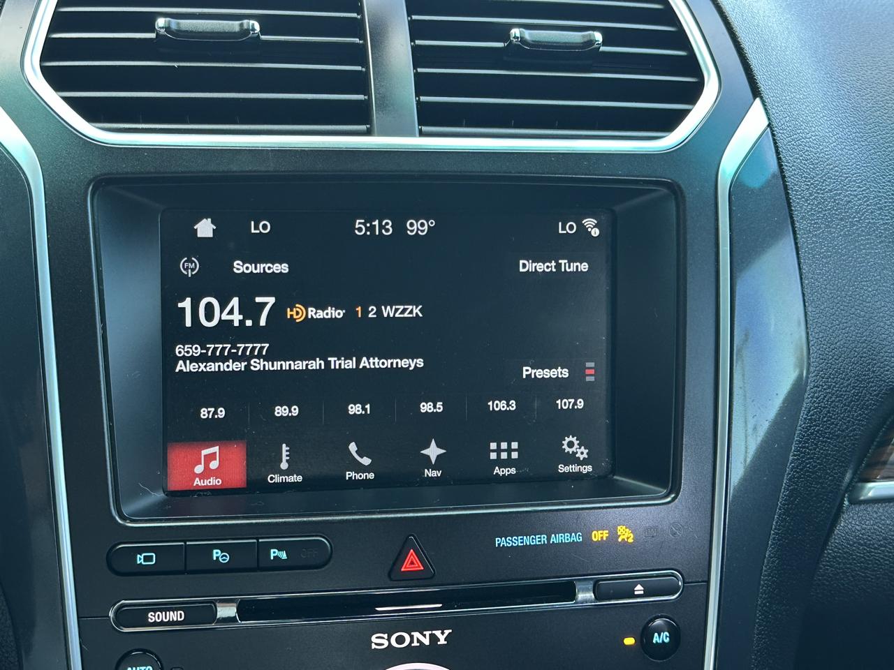 Ford Explorer Limited FWD 2017