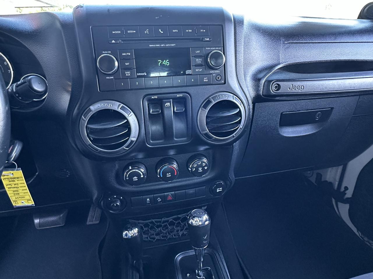 Jeep Wrangler 4WD 2dr Sport 2013