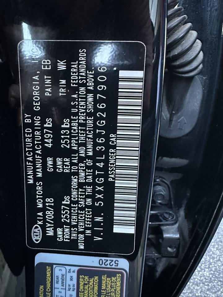 Kia Optima LX Auto 2018