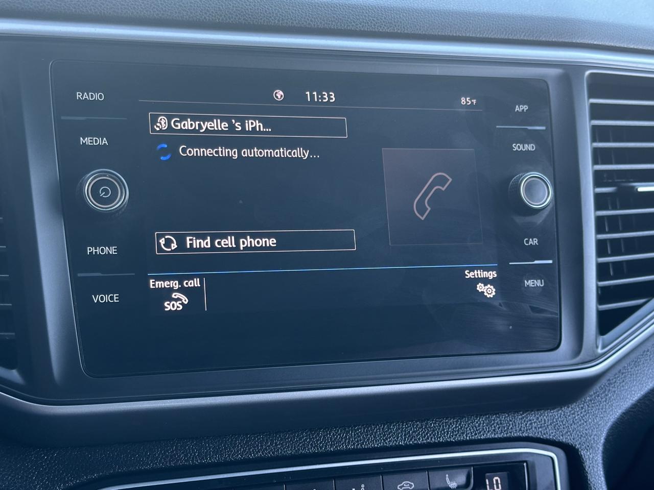 Volkswagen Atlas Cross Sport 3.6L V6 SE w/Technology FWD 2020