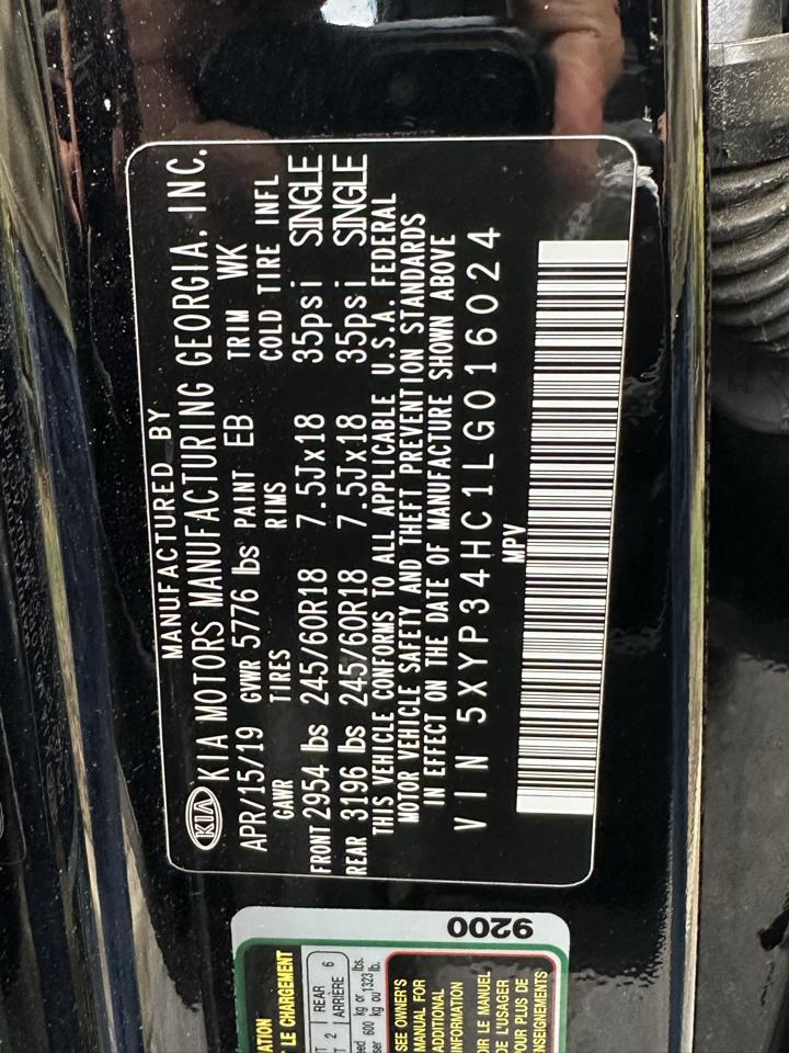 Kia Telluride EX FWD 2020