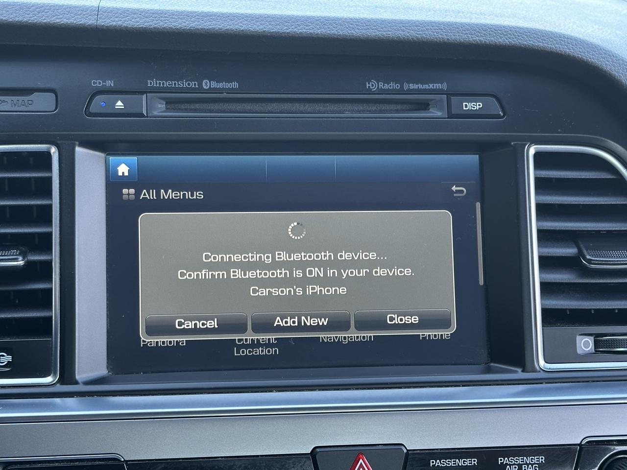 Hyundai Sonata 4dr Sdn 2.4L Sport 2015