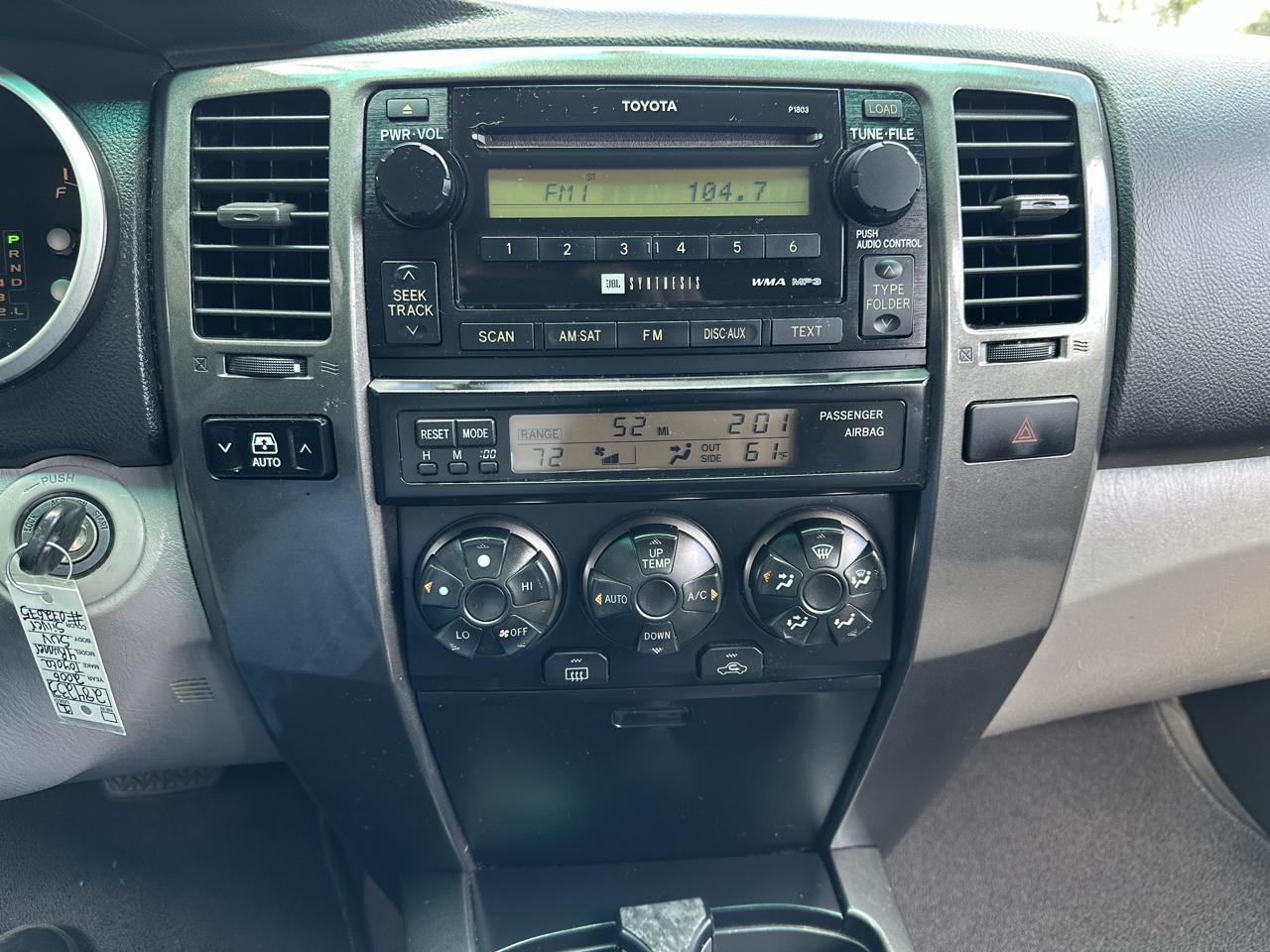 Toyota 4Runner 4dr SR5 V6 Auto (Natl) 2006