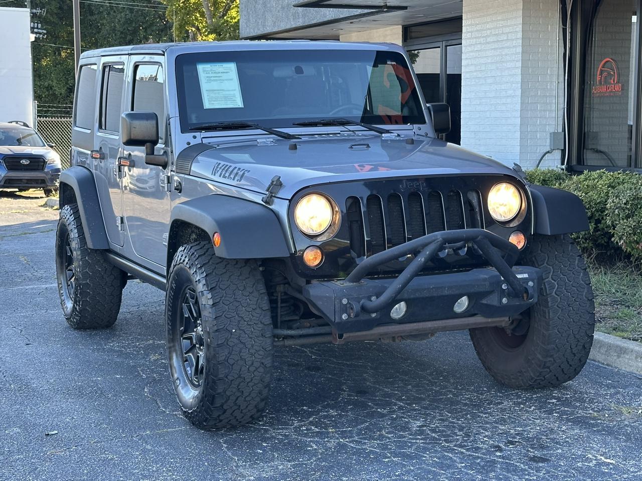 Jeep Wrangler Unlimited 4WD 4dr Willys Wheeler 2014