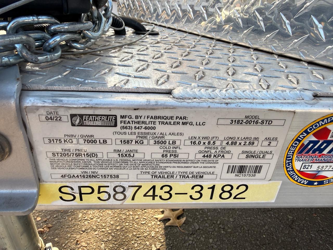 Featherlite Trailers Unknown  2022