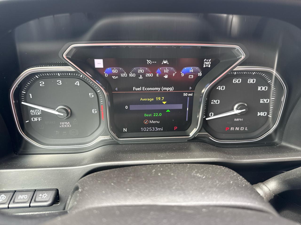 GMC Sierra 1500 4WD Crew Cab 147" Denali 2019