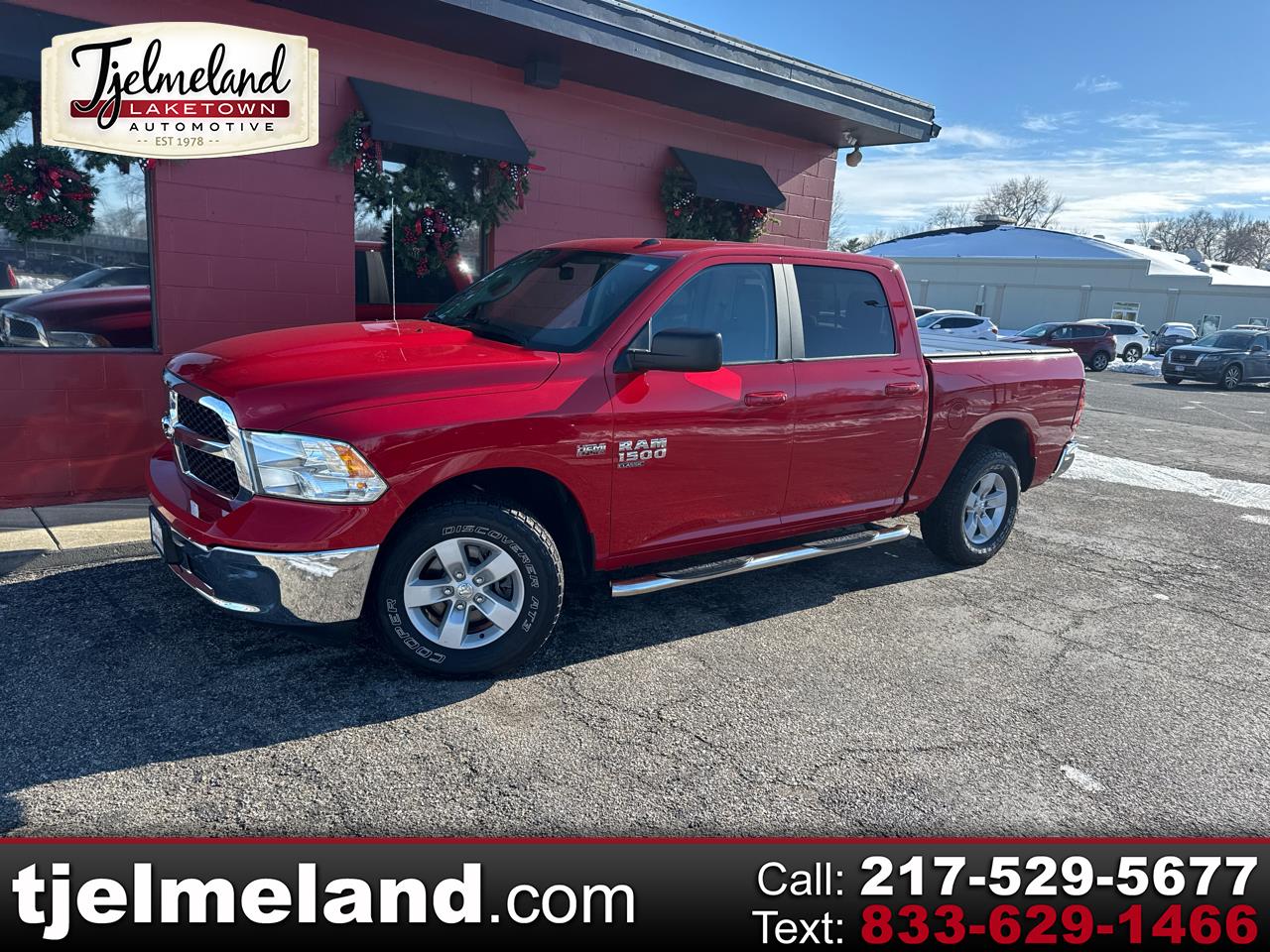 2019 RAM 1500 Classic SLT 4x4 Crew Cab 5'7" Box