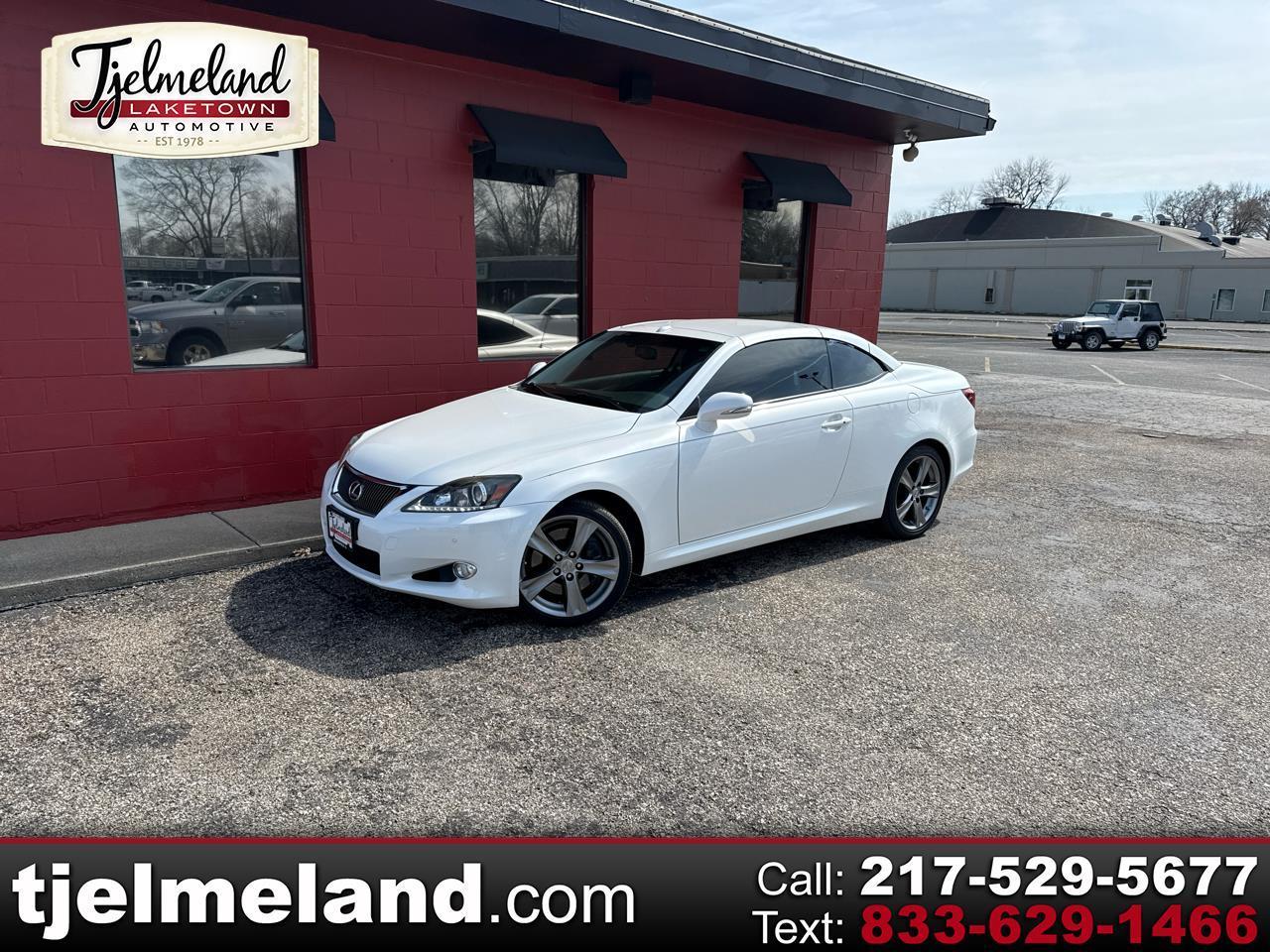 2012 Lexus IS 350C 2dr Conv