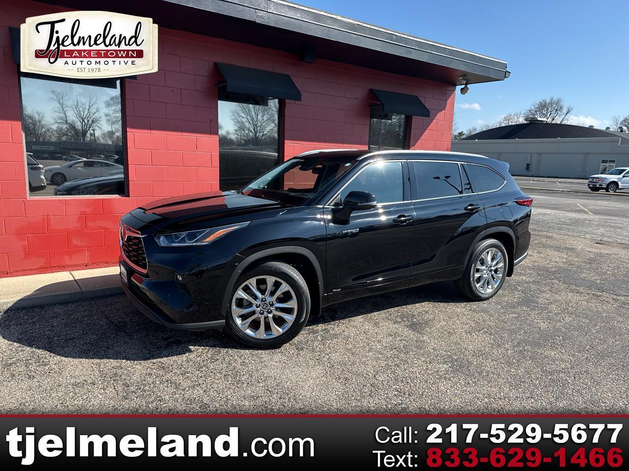 2021 Toyota Highlander Hybrid Limited AWD (Natl)