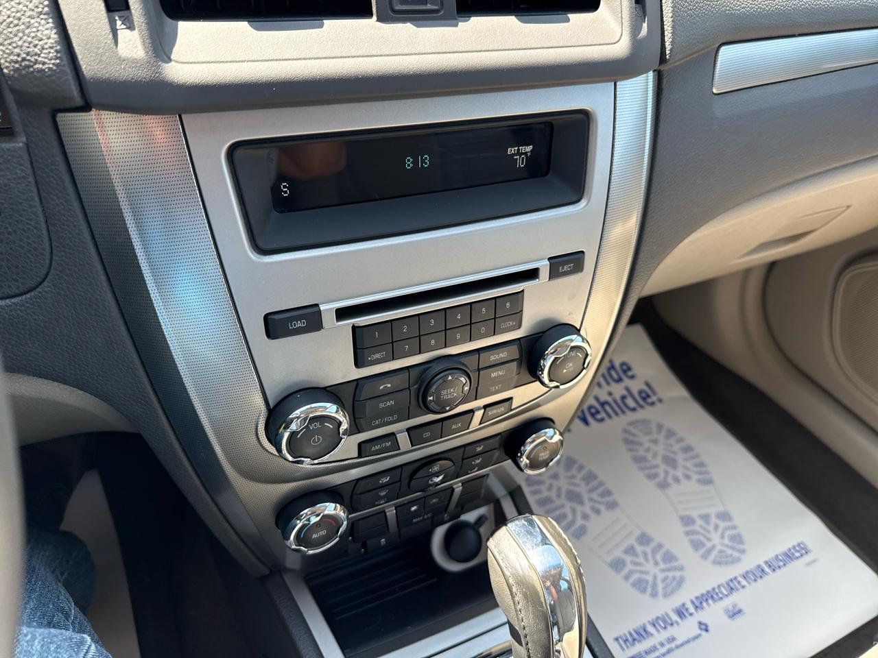 Ford Fusion 4dr Sdn Hybrid FWD 2010