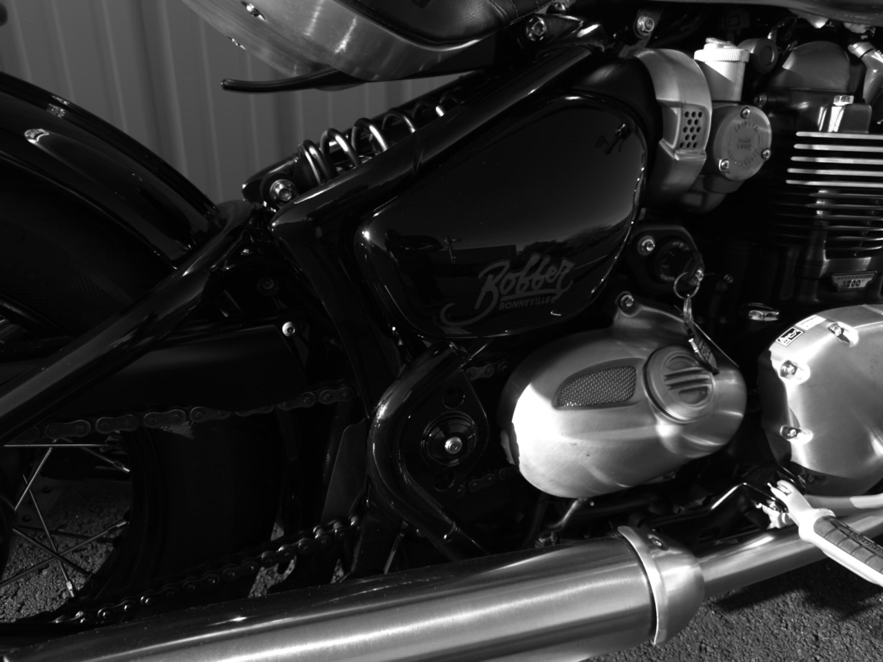 Triumph Bonneville Bobber  2018