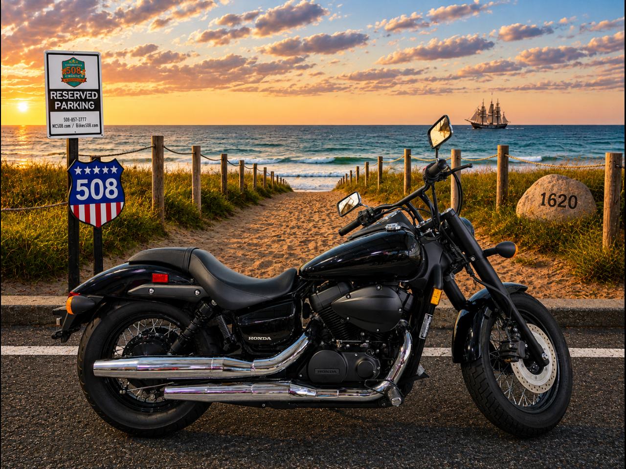 2015 Honda VT750C2B (Shadow Phantom) 