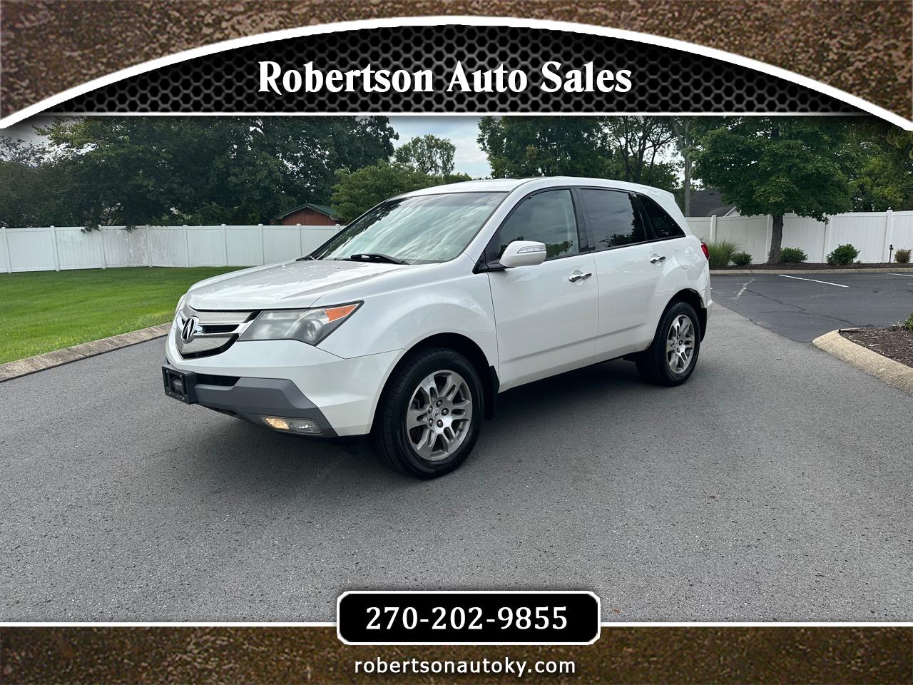 Used 2007 Acura MDX Tech Package for Sale in Bowling Green KY 42101