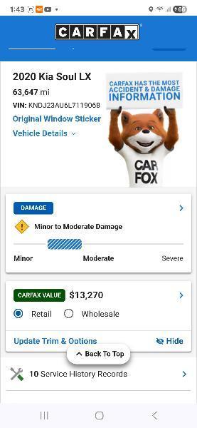Kia Soul LX CVT 2020