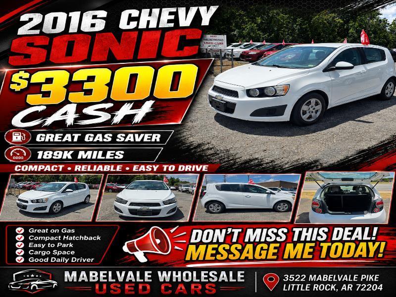 2016 Chevrolet Sonic LS Auto 5-Door