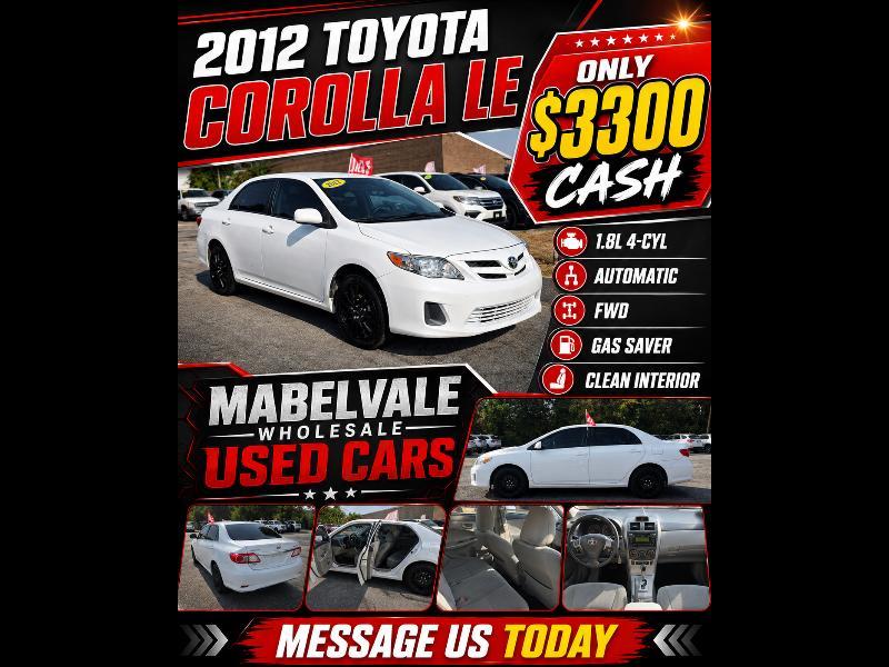 Toyota Corolla S 5-Speed MT 2012