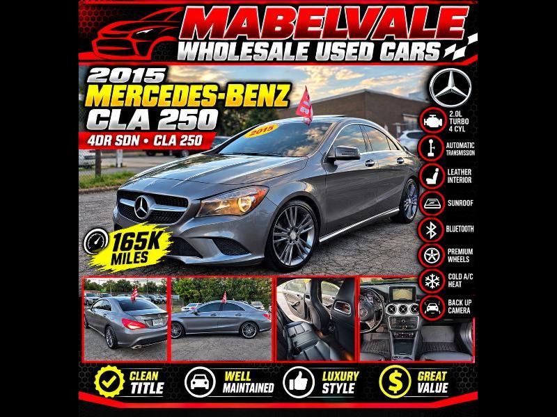 Mercedes-Benz CLA-Class CLA250 2015