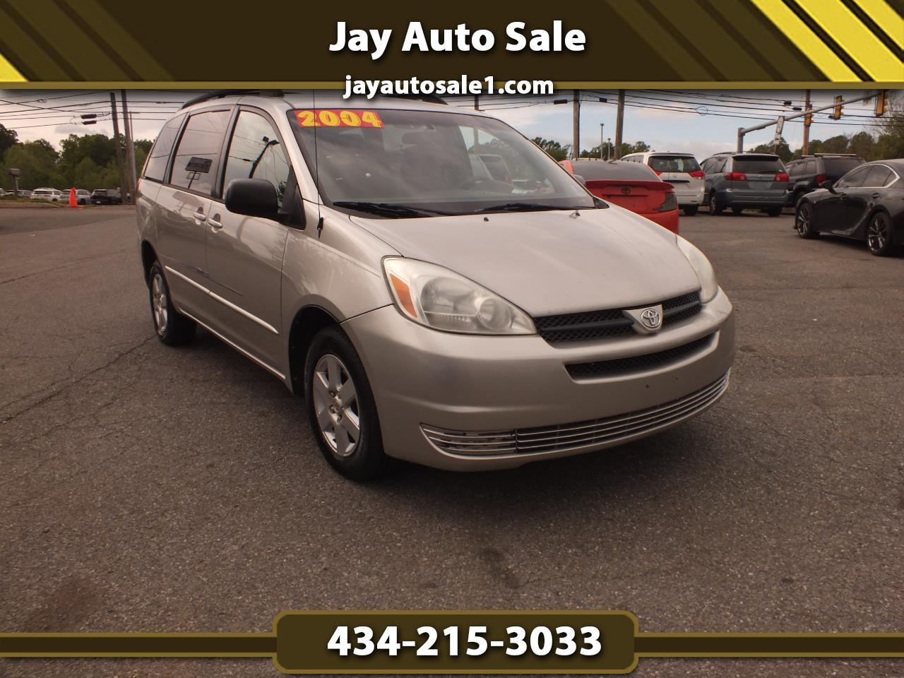 Toyota Sienna 5dr CE FWD 7-Passenger (Natl) 2004