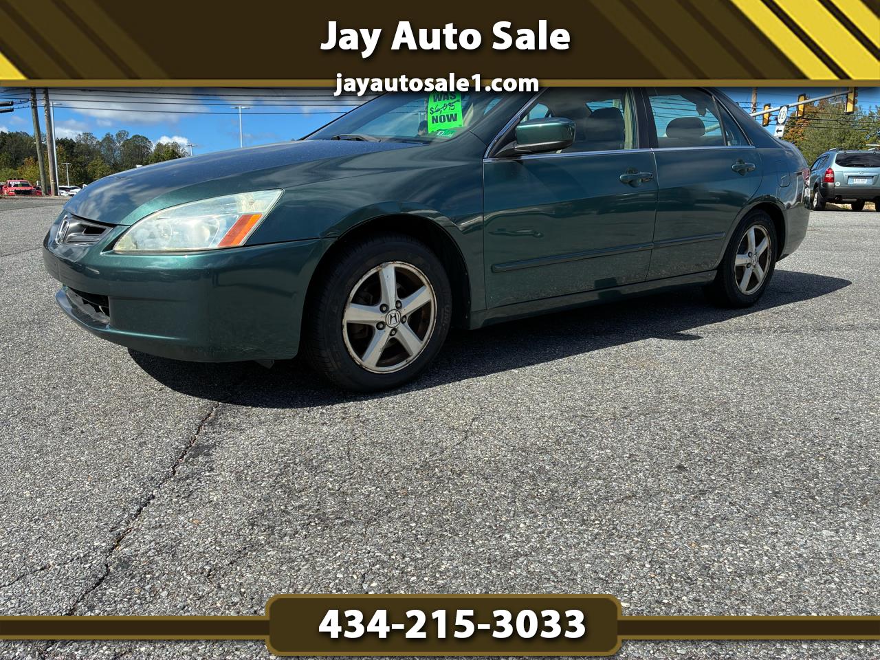 Honda Accord Sdn EX Auto 2003 Honda Accord Sdn EX Auto 2003