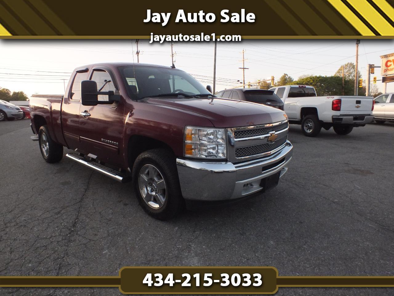 2013 Chevrolet Silverado 1500 4WD Ext Cab 143.5" LT