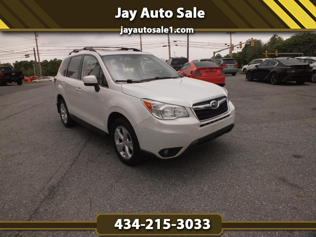 Subaru Forester 4dr CVT 2.5i Limited PZEV 2015