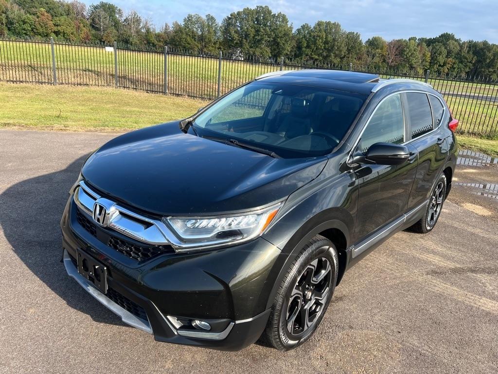 Green 2017 Honda CR-V SUV / Crossover Front-Wheel Drive Continuously Variable Transmission