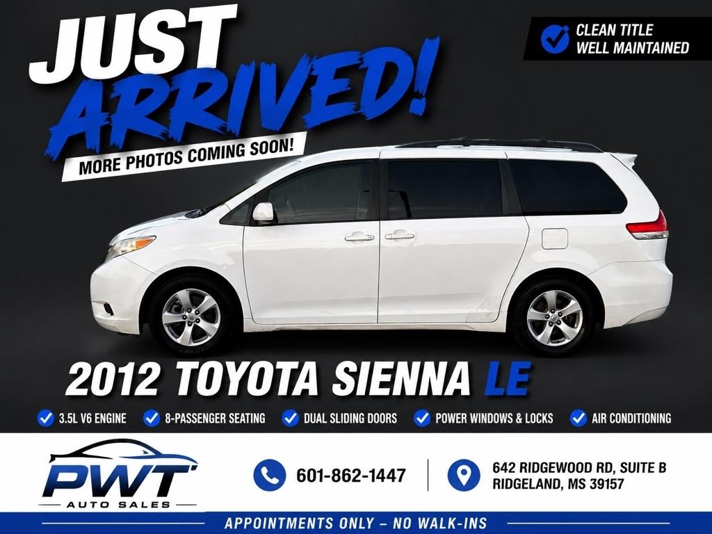 2012 Toyota Sienna LE FWD 8-Passenger V6