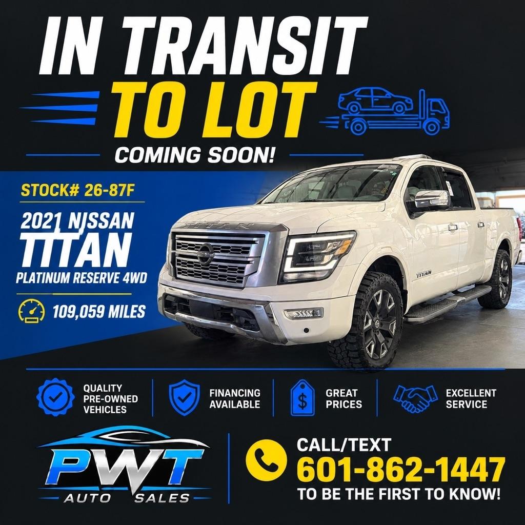 Nissan Titan SV Crew Cab 4WD 2021