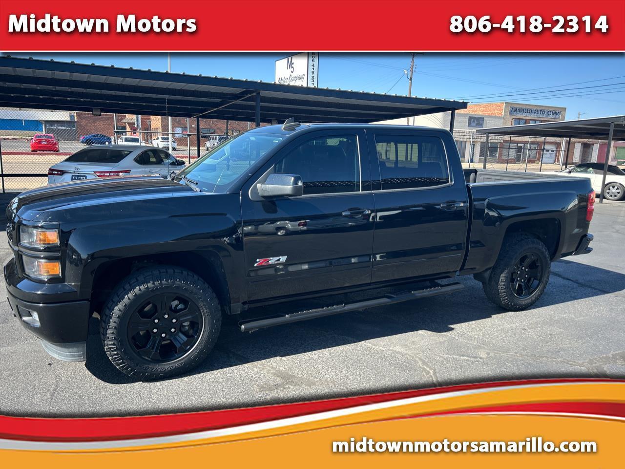 Chevrolet Silverado 1500 4WD Crew Cab 143.5" LTZ 2015