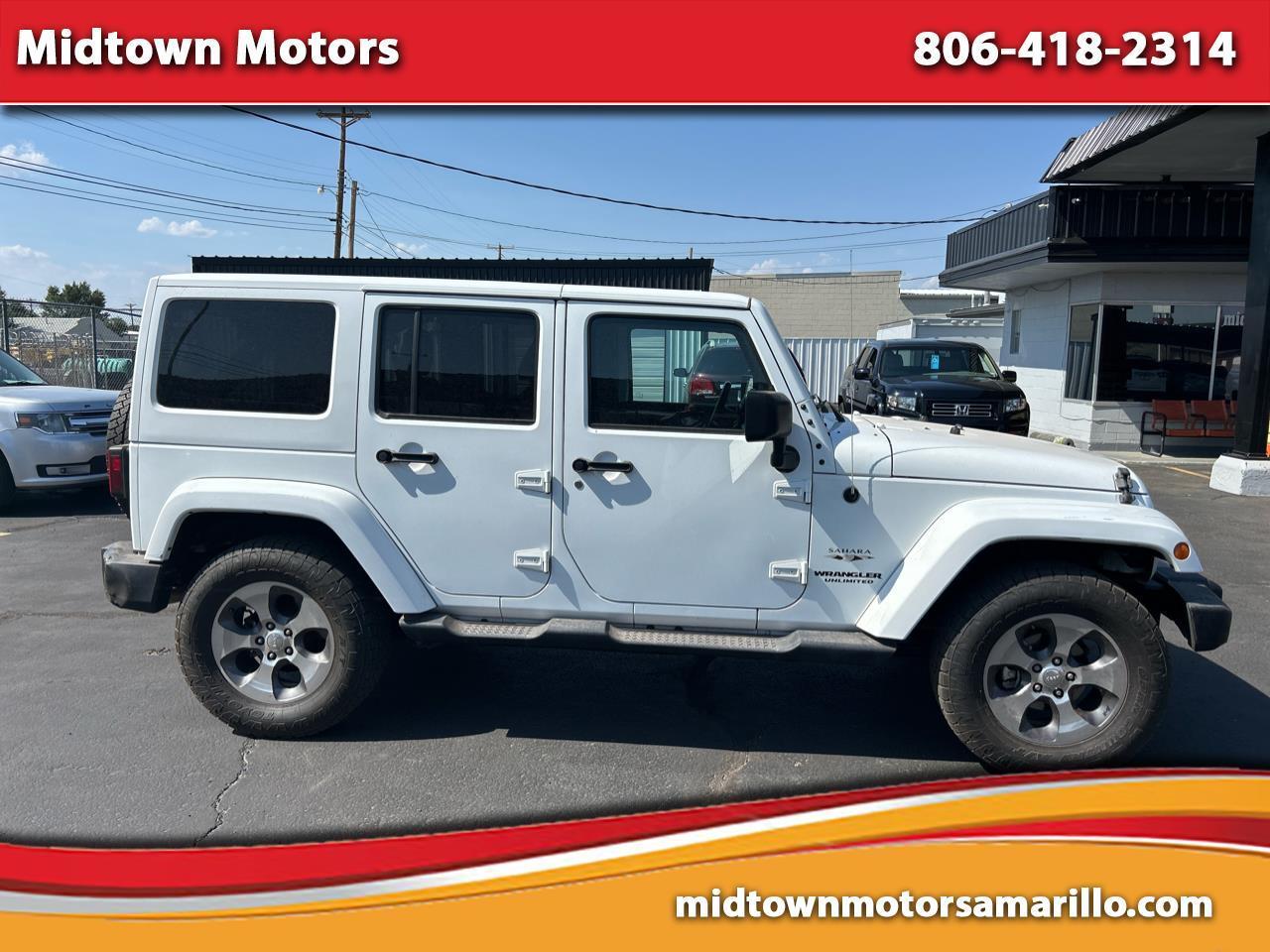 2017 Jeep Wrangler Unlimited Sahara 4WD
