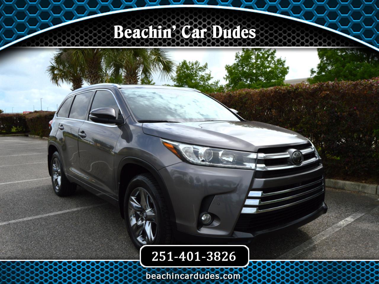 Toyota Highlander Limited Platinum FWD V6 2018