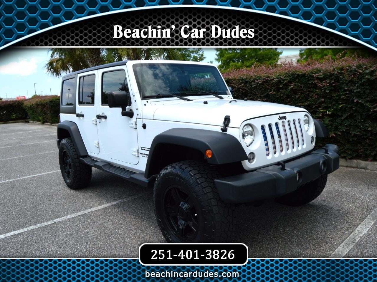 Jeep Wrangler Unlimited Sport S 4x4 2017