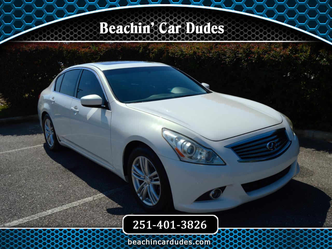 2013 Infiniti G Sedan 37 Journey