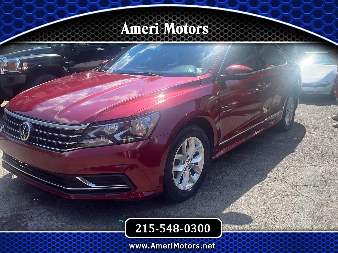 2016 Volkswagen Passat 4dr Sdn 1.8T Auto S PZEV