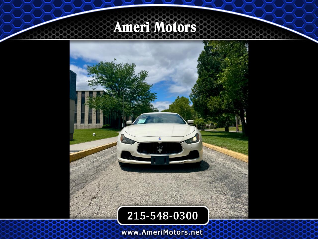 2016 Maserati Ghibli 4dr Sdn S Q4