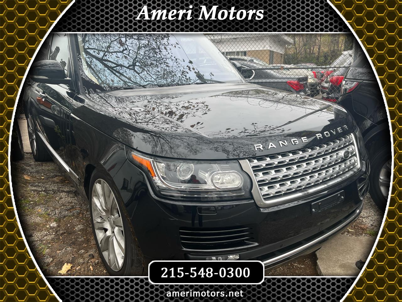 2017 Land Rover Range Rover V6 Supercharged HSE SWB