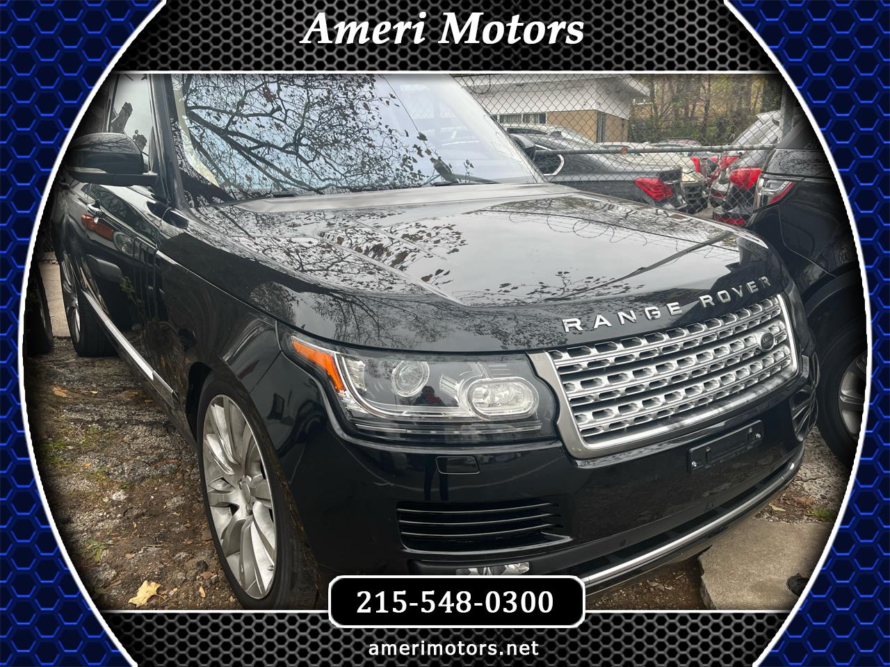 2017 Land Rover Range Rover V6 Supercharged HSE SWB