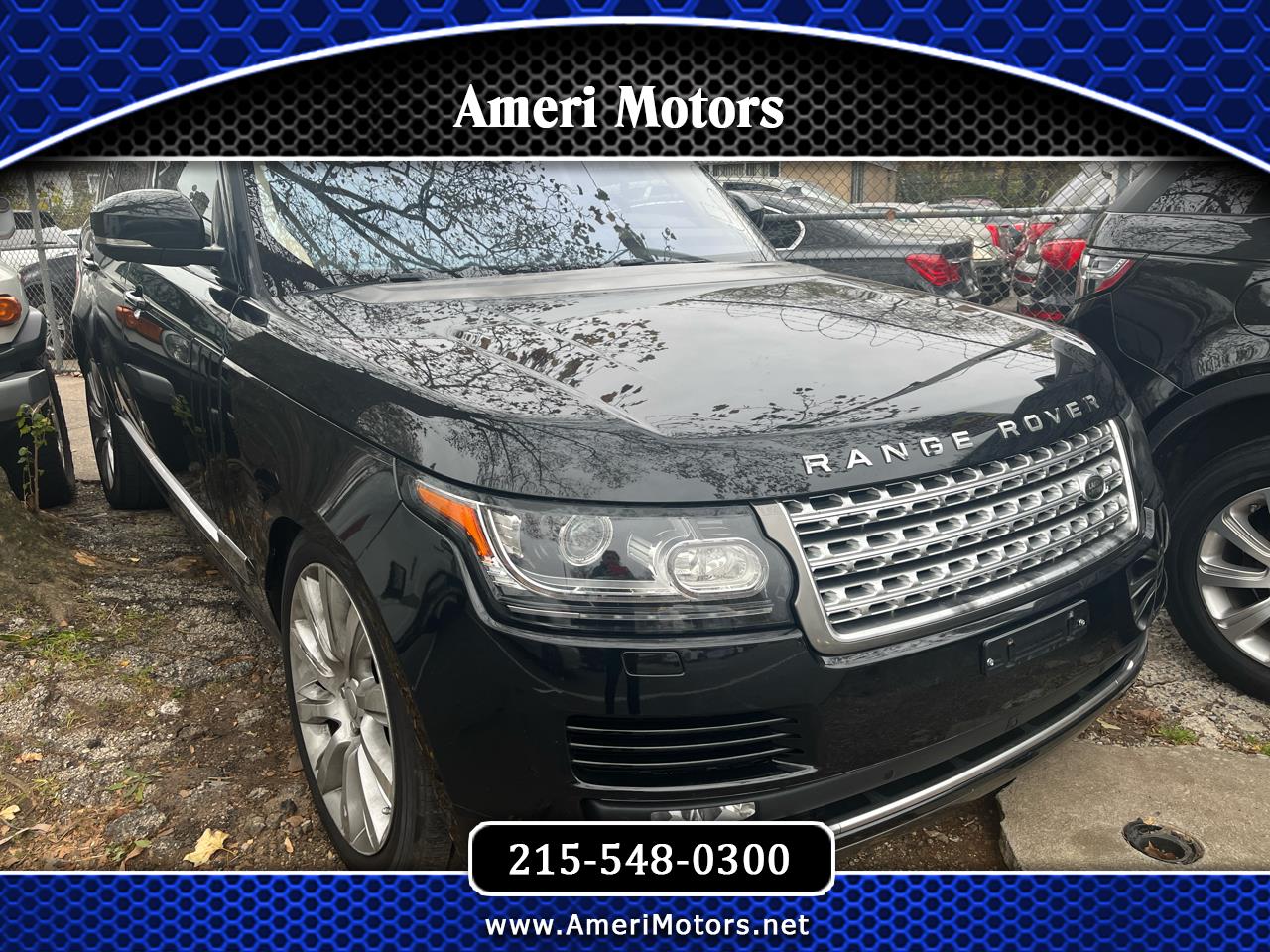 2017 Land Rover Range Rover V6 Supercharged HSE SWB