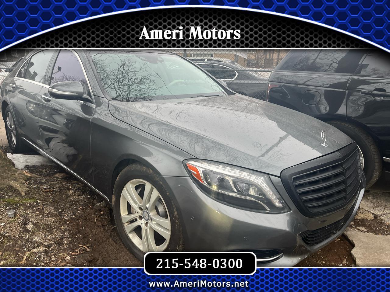 2017 Mercedes-Benz S-Class S 550 4MATIC Sedan