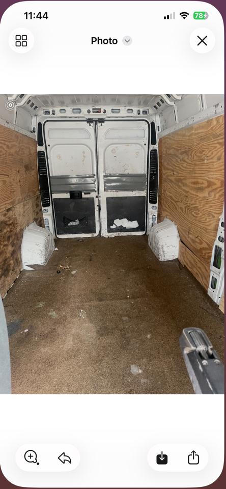 RAM ProMaster Cargo Van 2500 High Roof 159" WB 2017