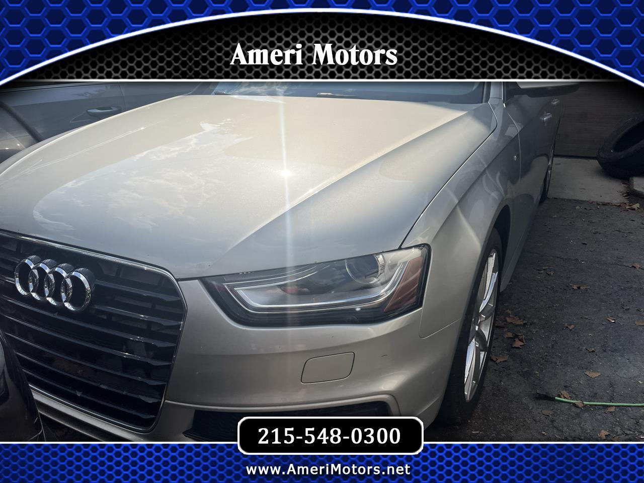 2014 Audi A4 4dr Sdn Auto quattro 2.0T Premium Plus