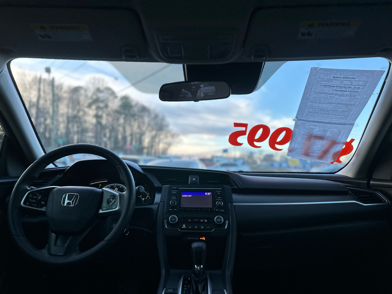 Honda Civic LX Honda Sensing Sedan CVT 2020