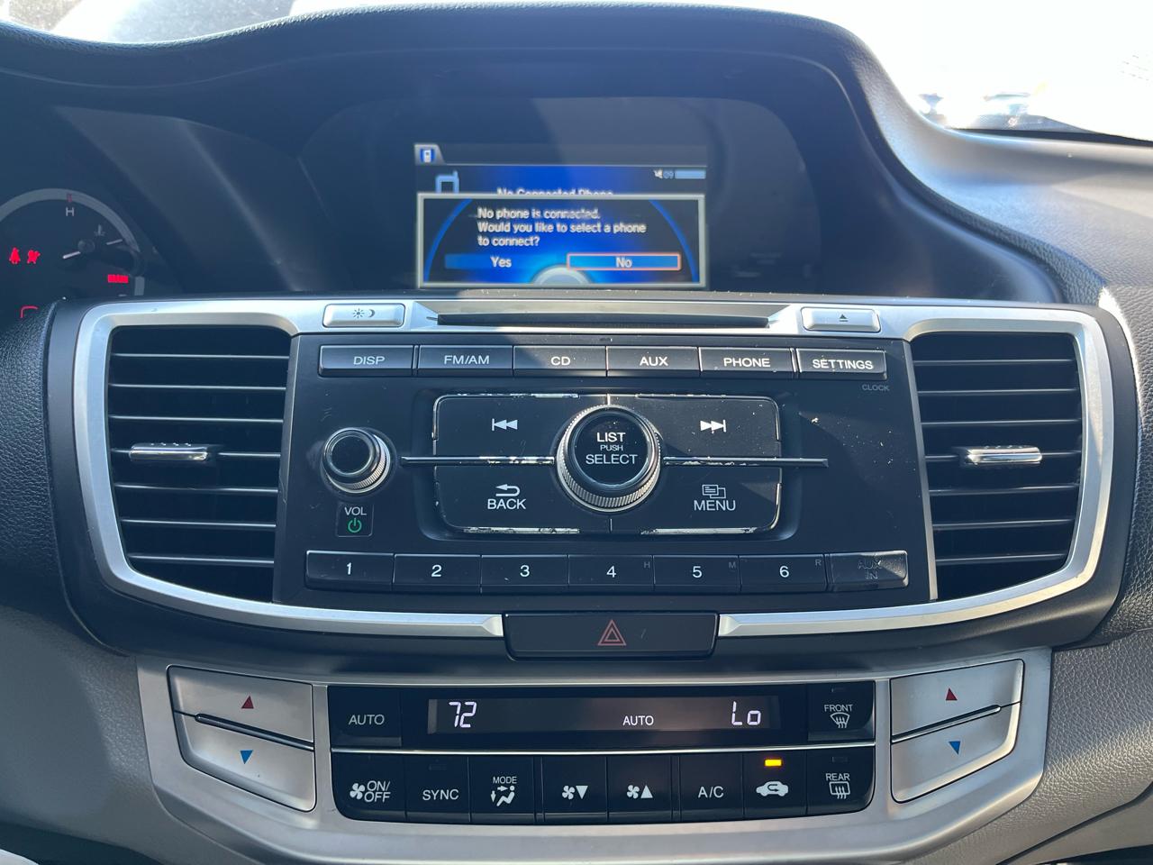 Honda Accord LX Sedan CVT 2014