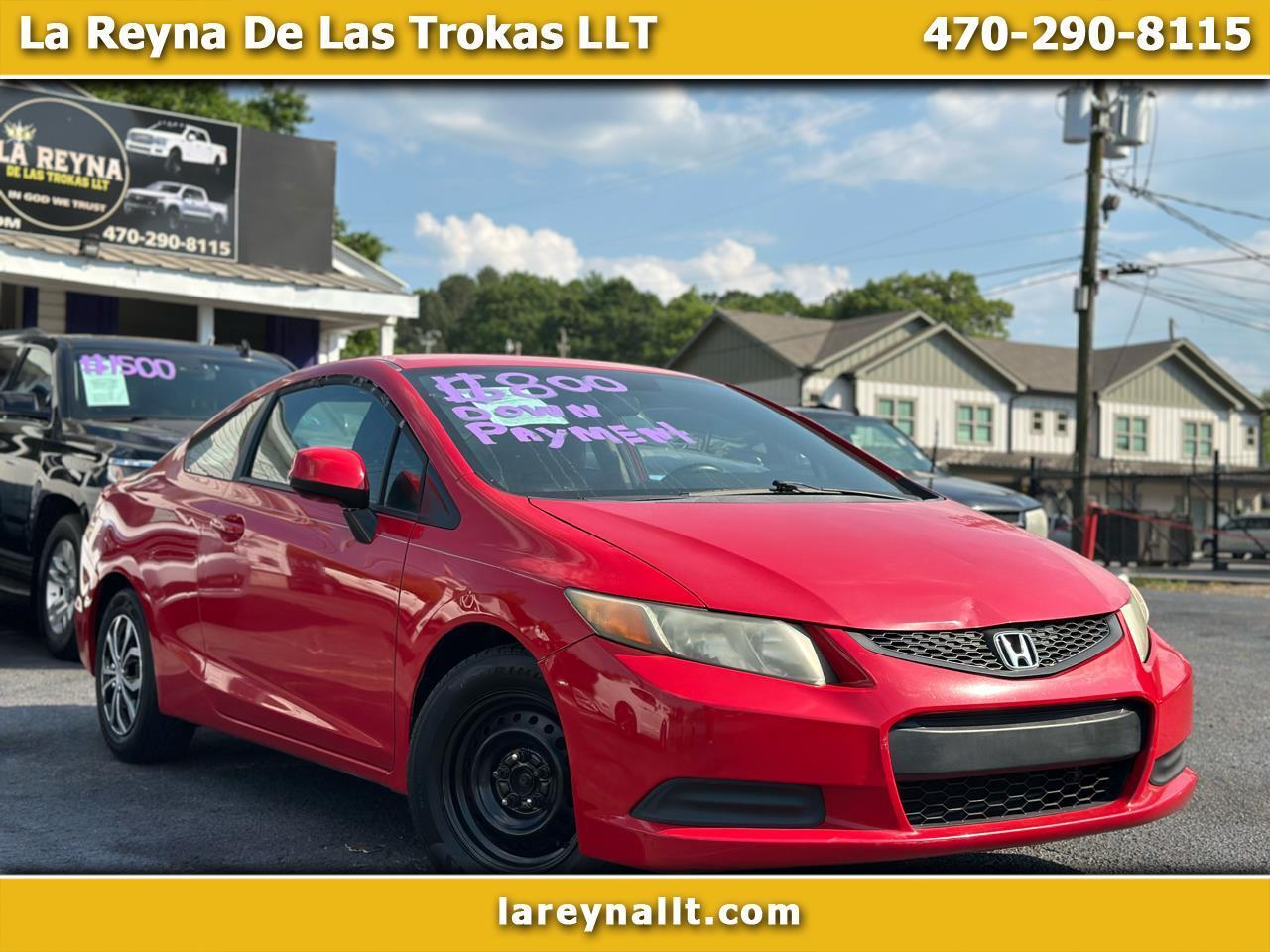 Honda Civic LX coupe 2012