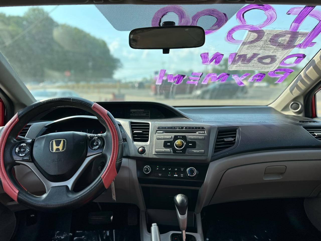 Honda Civic LX coupe 2012