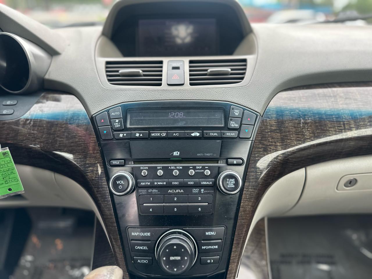 Acura MDX 6-Spd AT w/Tech Package 2011